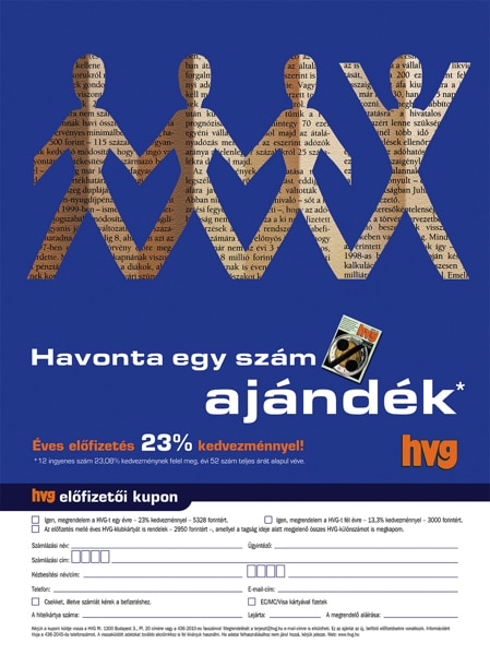 HVG 1/1 magazine ad