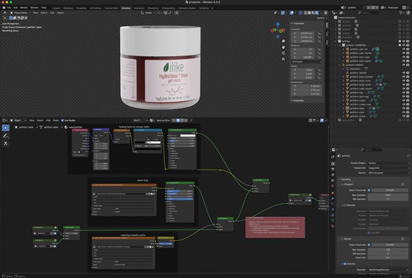Product modeling in 3D